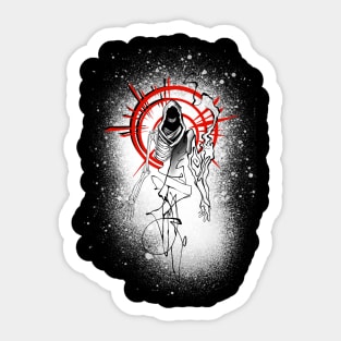 Warrior of Darkness Sticker